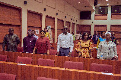 DG, NILDS Delivers Goodwill Message at Hypertension Sensitization Programme