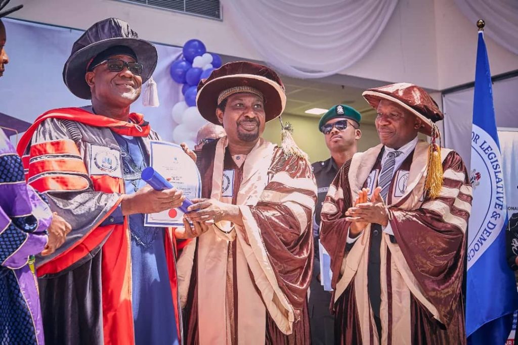 Abdulsalam, Saraki, Dogara, Others Bag Fellowship Award, as Akpabio Pledges Support for Tinubu’s Education Policies